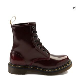 Dr. Martens Cherry Red Leather Boots